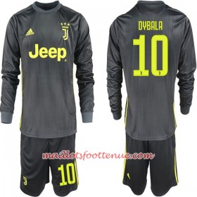 Maillot/Tenue Juventus Paulo Dybala 10 Enfant Extérieur 2018/2019 Manche Longue